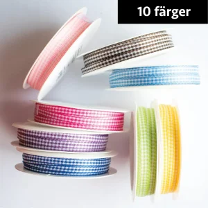 10 meter gingang-band på rulle